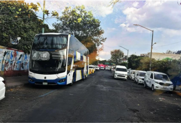 Punto de llegada Tacubaya en Ciudad de México